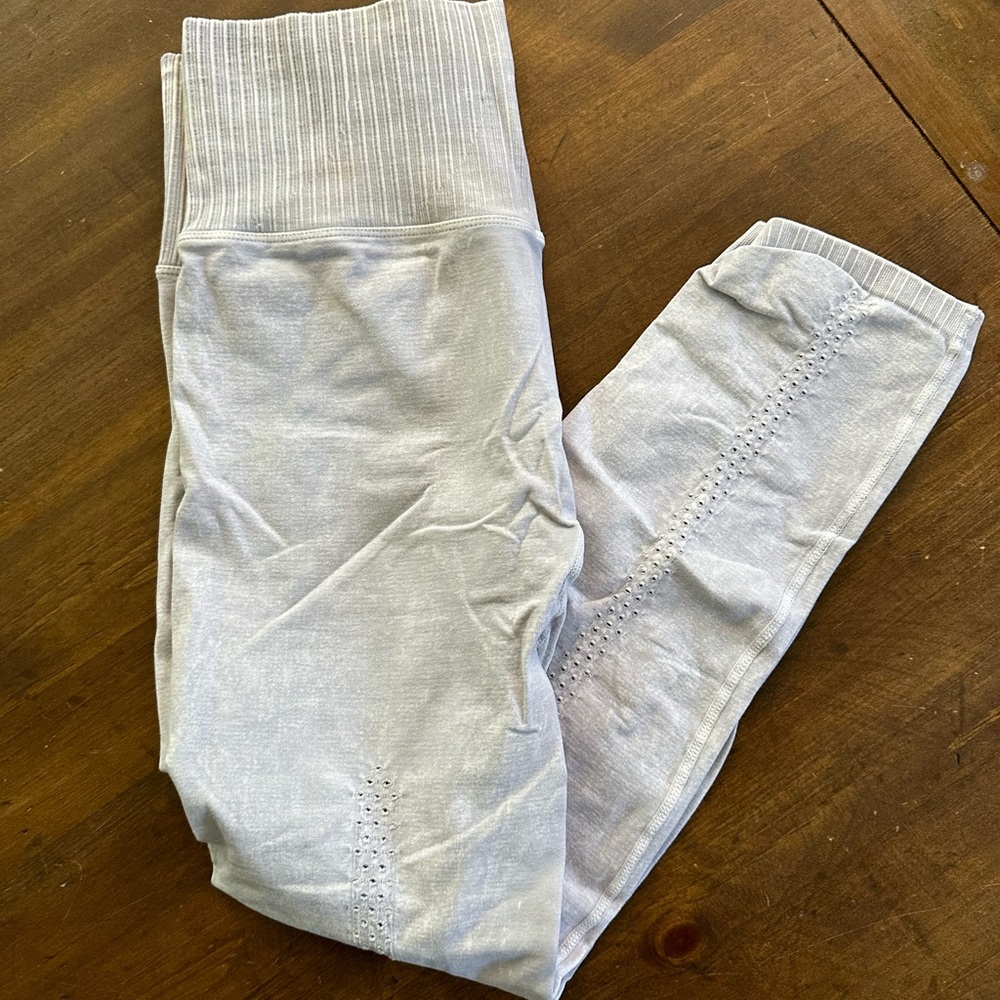 Free people Movement Good Karma High Rise Leggings 7/8 M/L Ice Grey